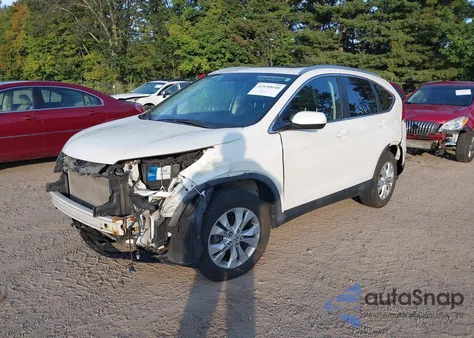 2014 Honda Cr-V Ex-L z USA, uszkodzony, nr VIN 5J6RM4H74EL076082